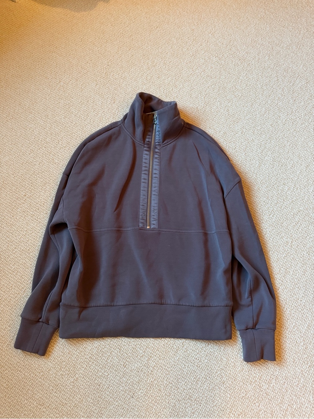 Varley DoubleSoft Half Zip Pullover Sweatshirt